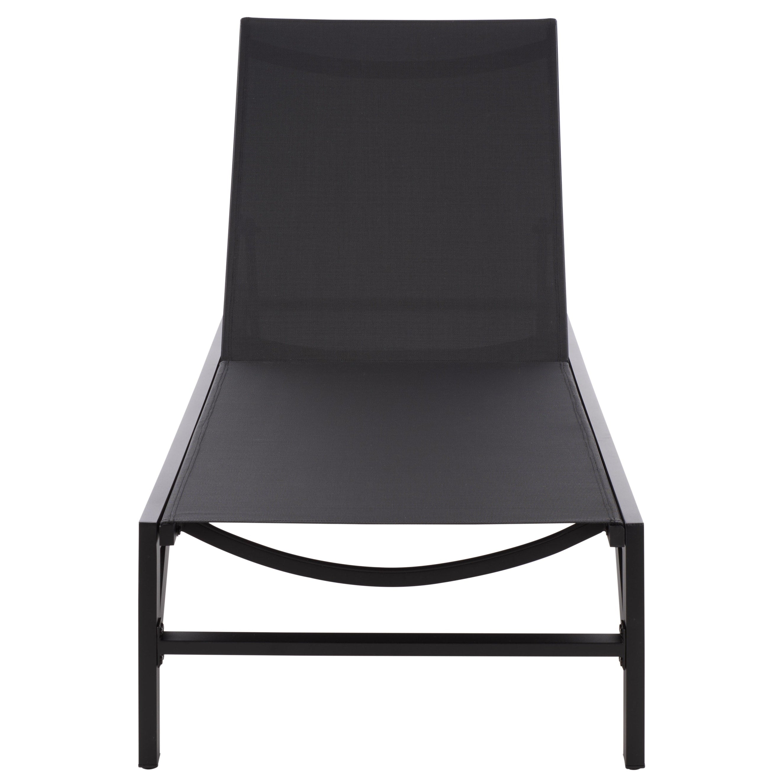 Safavieh Outdoor Living Stanley Aluminum Chaise Lounge 79 W X 27 D X 14 H