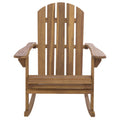 Safavieh Outdoor Living Stowe Adirondack Rocking Chair 29 W X 37 D X 36 H