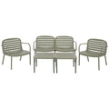Safavieh Outdoor Living Thompson Living Set 29 W X 54 D X 30 H