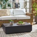 Safavieh Outdoor Living Tina Rectangle Coffee Table 39 W X 24 D X 11 H