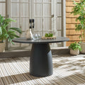 Safavieh Outdoor Living Tina Round Dining Table 47 W X 47 D X 30 H
