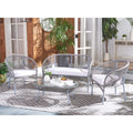 Safavieh Outdoor Living Werner 4 Piece Patio Set 48 W X 24 D X 29 H