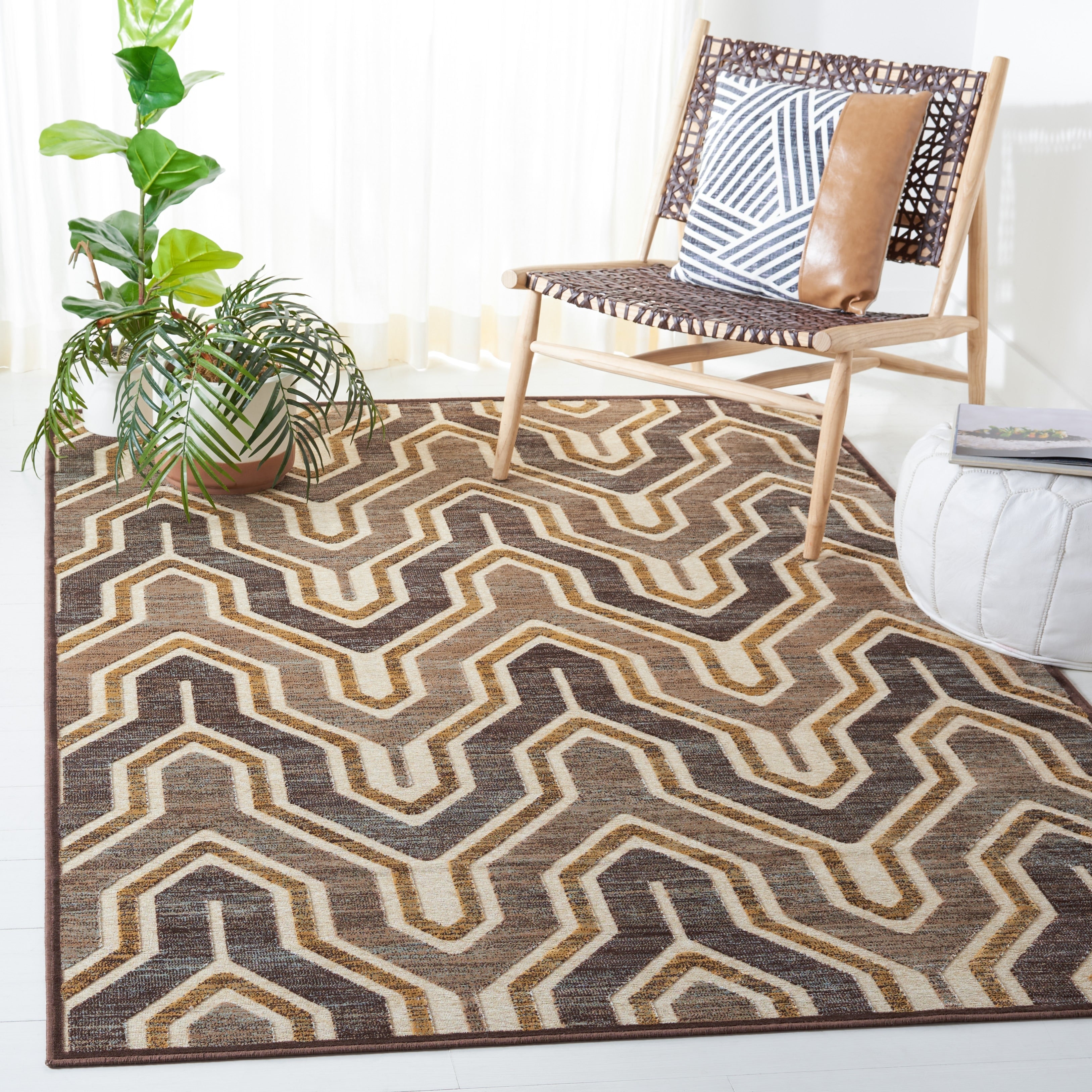 Safavieh Paradise Stone Viscose Rug 27 X 4