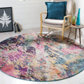 Safavieh Savannah Abstract Blue Multicolored Rug 6 X 9