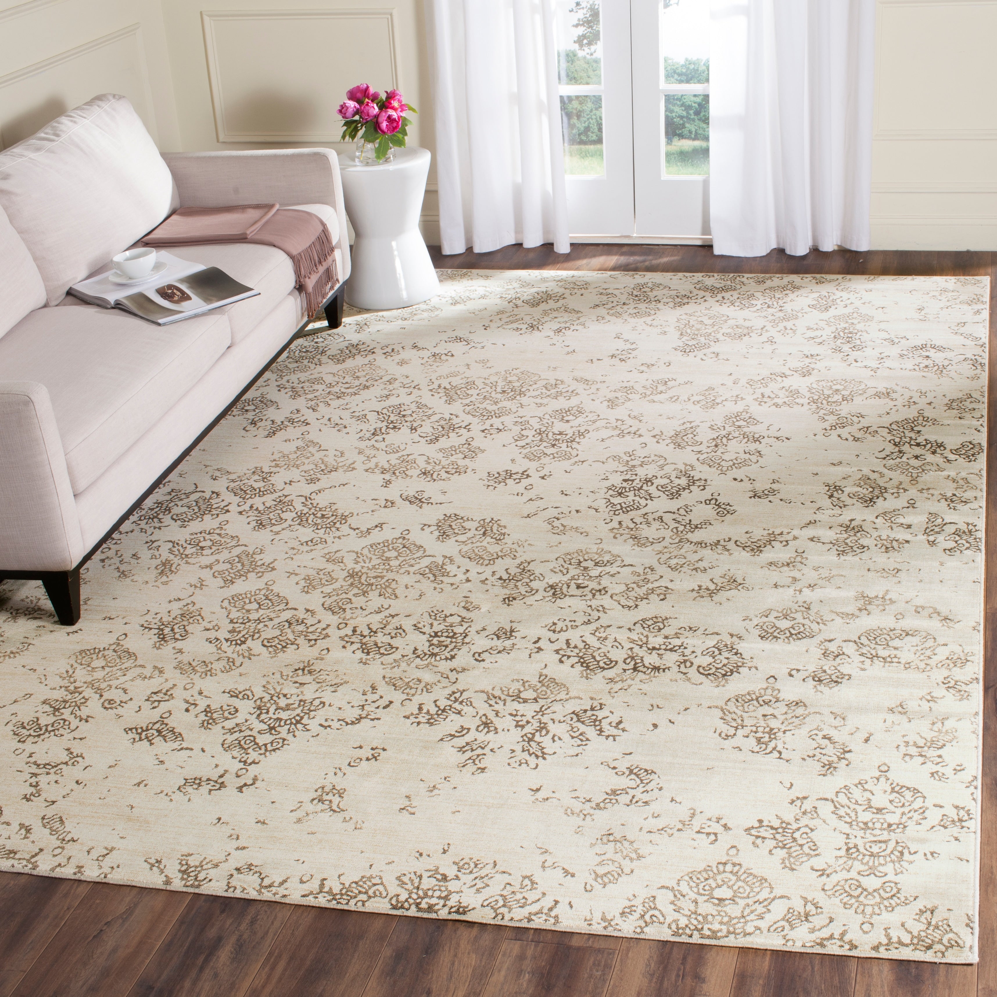 Safavieh Vintage Stone Distressed Silky Viscose Rug 8 X 112