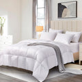 Scott Living 330 Thread Count All Season White Down Fiber Comforter
