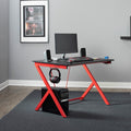 Sd Gaming Quest Pc Gamer Computer Desk With Charging Station 51254
