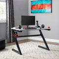 Sd Gaming Zone Pc Gamer Computer Desk With Charging Station 51255