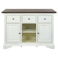Sei Furniture Brayden 2 Door 3 Drawer Island 52 W X 32 D X 36 H