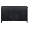 Sei Furniture Brielle Beveled Glass Door Server 64 W X 16 D X 39 H