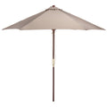 Sei Furniture Casandra Round Ribbed Umbrella