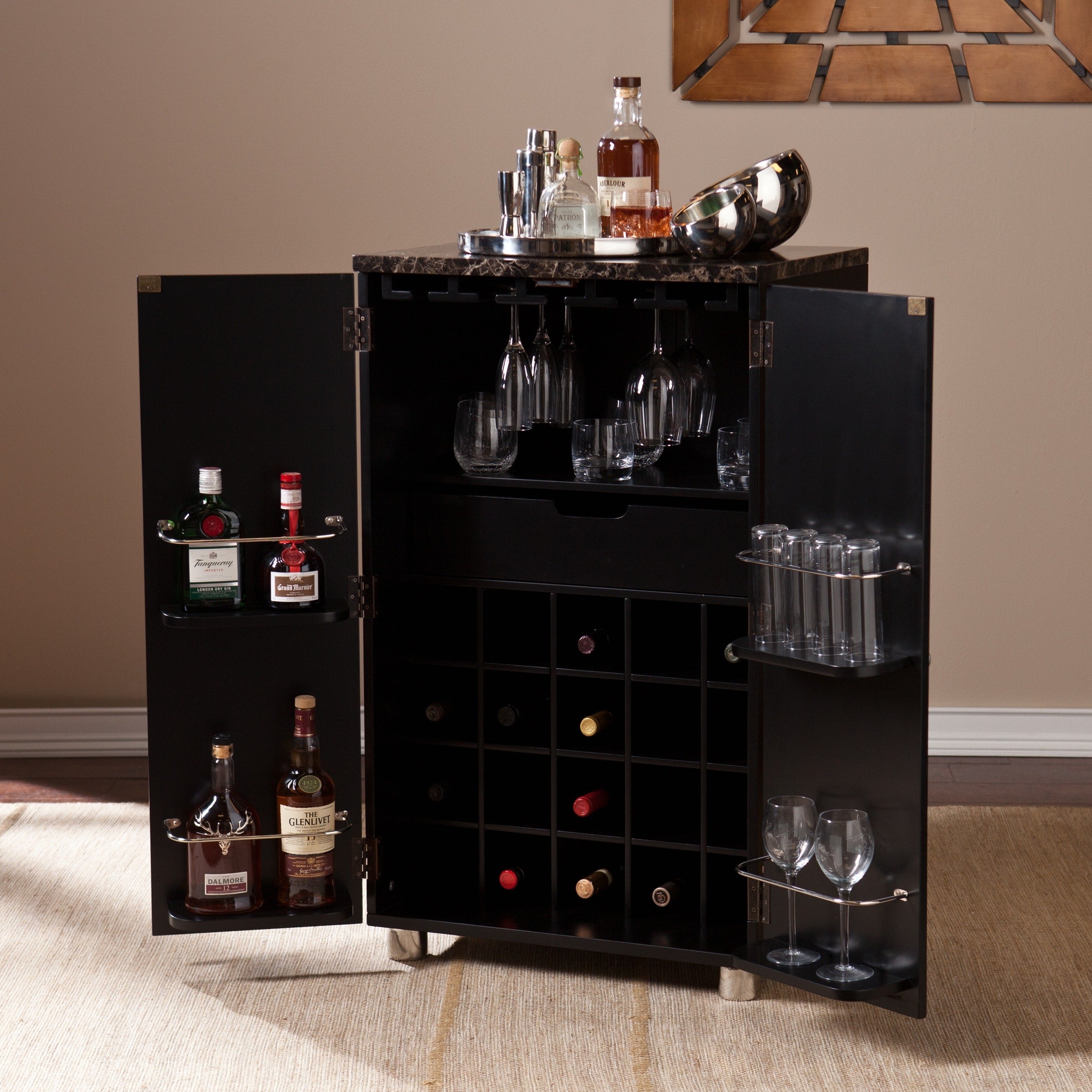 Porch Den Cornelia Contemporar Bar Cabinet