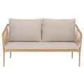 Sei Furniture Dante Rope Patio Loveseat