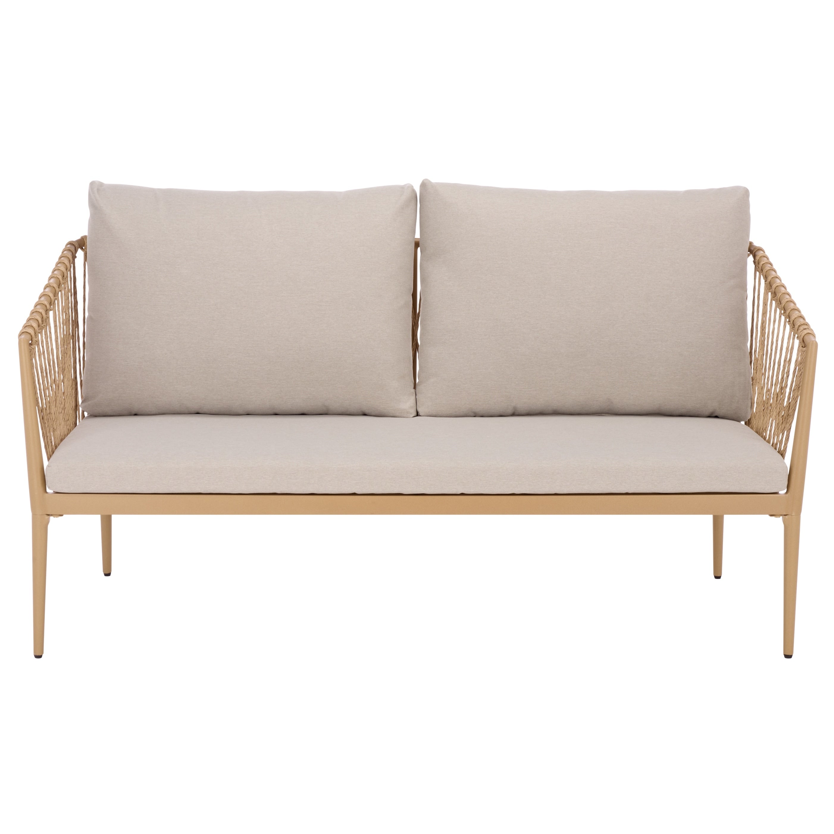 Sei Furniture Dante Rope Patio Loveseat