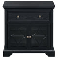 Sei Furniture David 2 Door 1 Drawer Cabinet 32 W X 15 D X 32 H