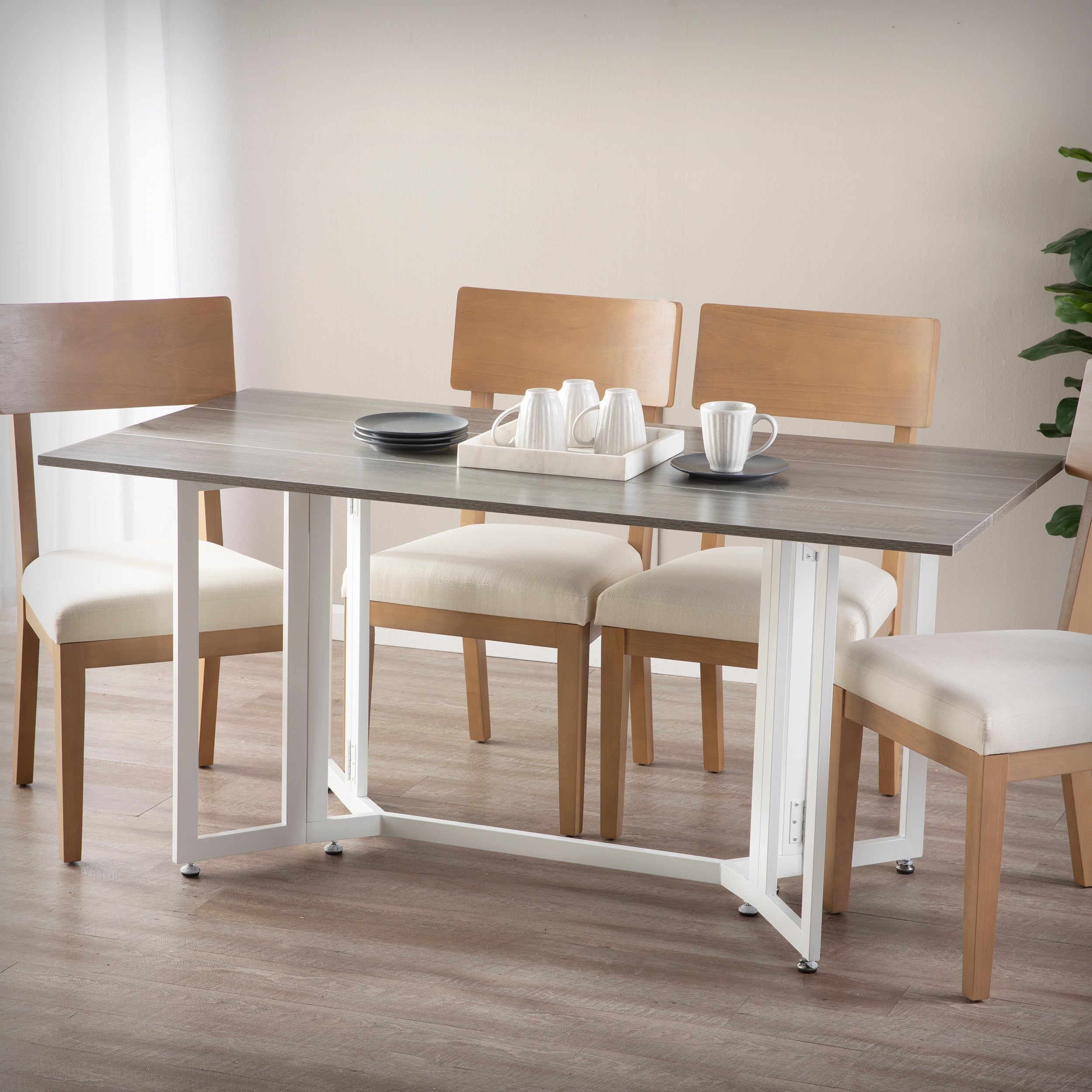 Holly Martin Driness Grey Drop Leaf Table