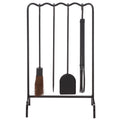 Sei Furniture Flora 4 Peice Fireplace Tool Set 18 W X 9 D X 28 H