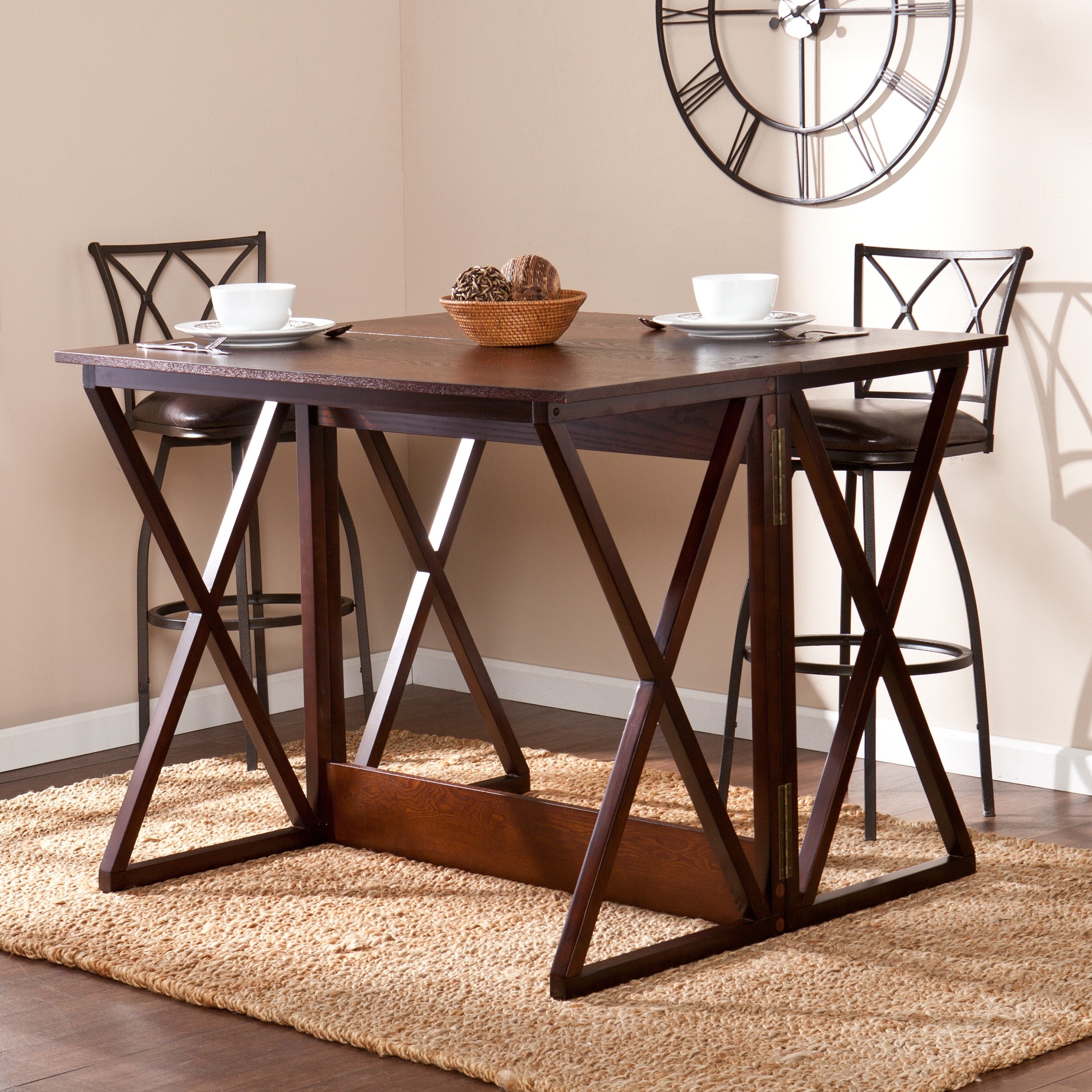 Harper Blvd Garner Espresso Counter Height Universal Table