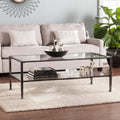 Carbon Loft Glenn Black Metal Cocktail Table