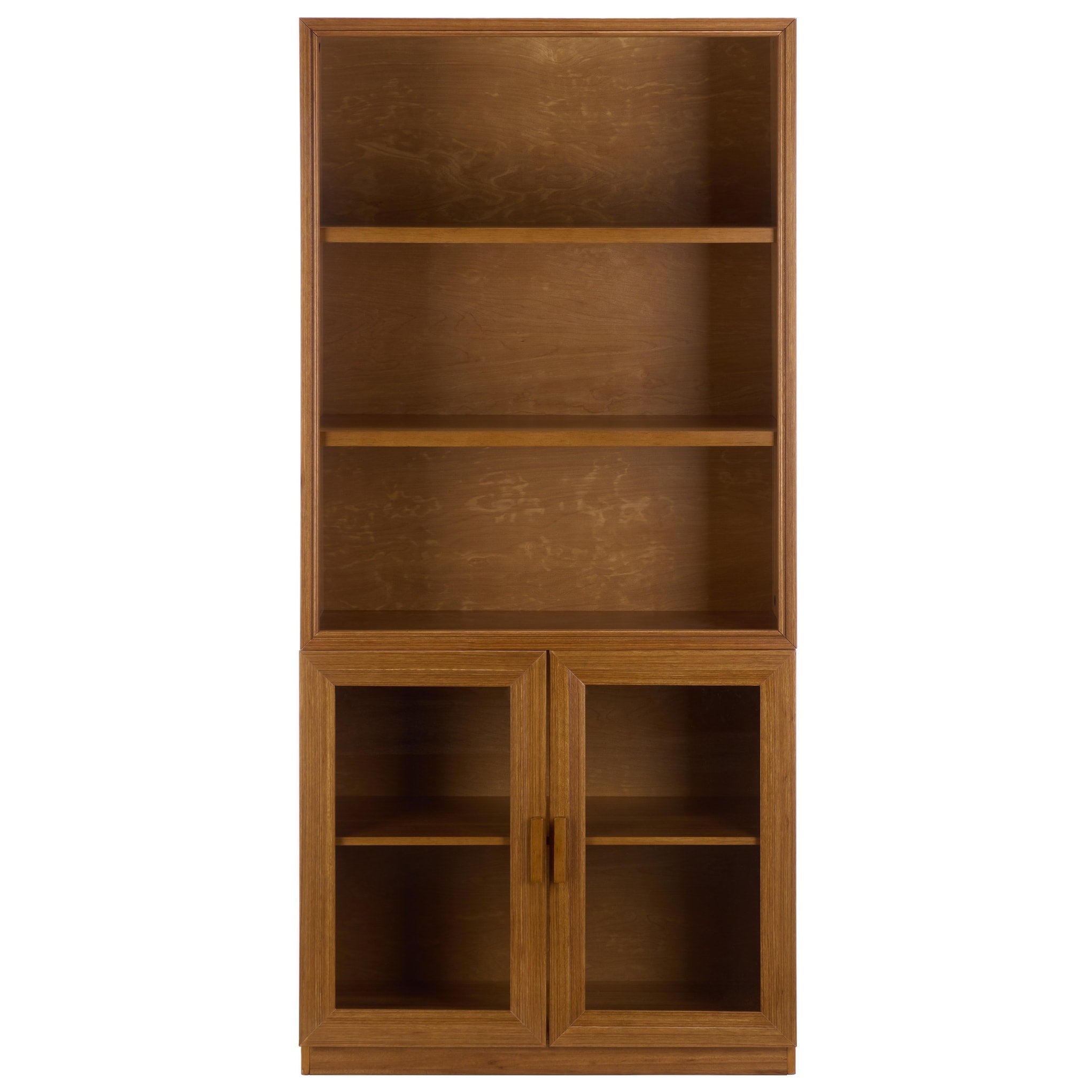 Sei Furniture Jollie Glass Door Bookcase 36 W X 17 D X 78 H