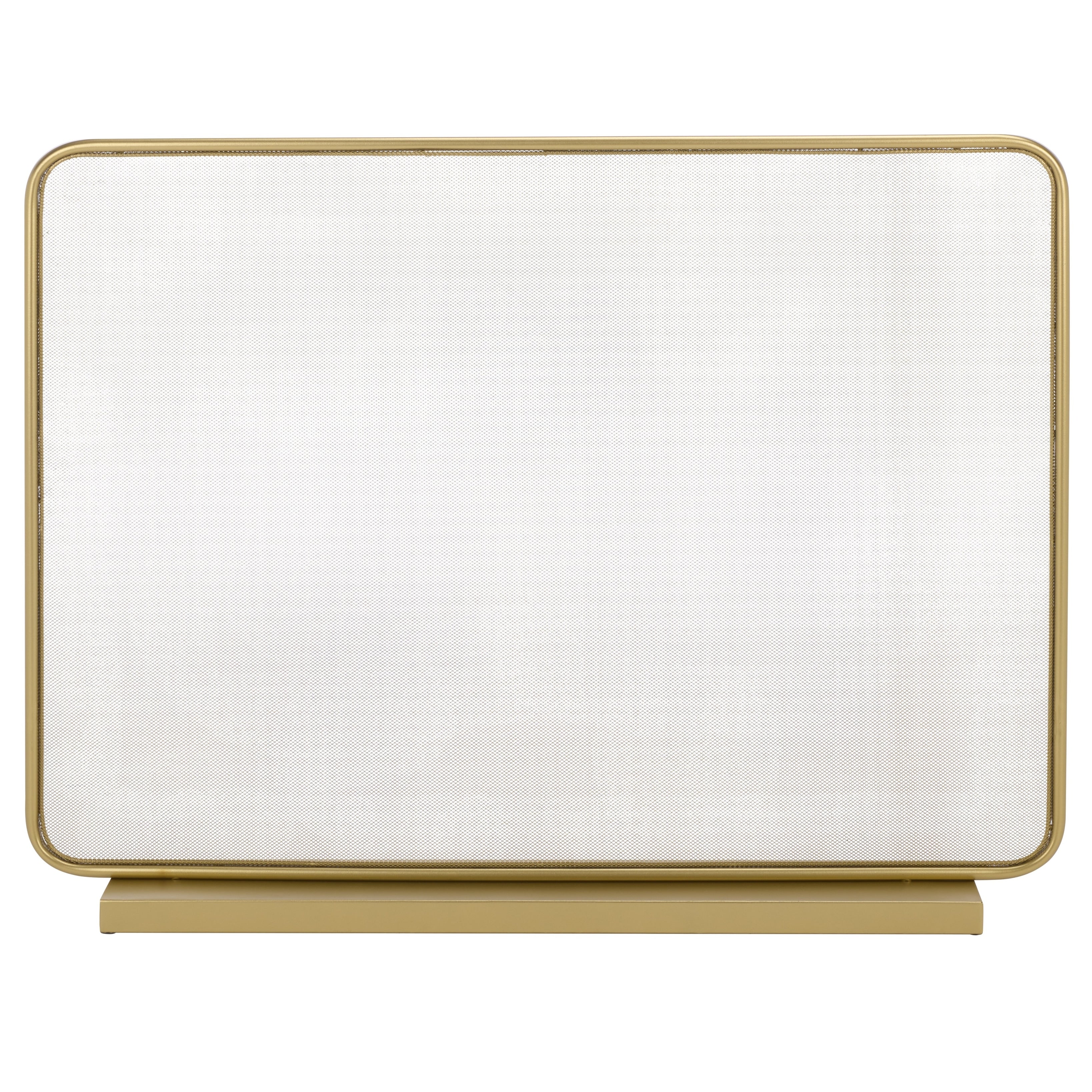 Sei Furniture Mahendra Flat Iron Fireplace Screen 38 W X 5 D X 29 H