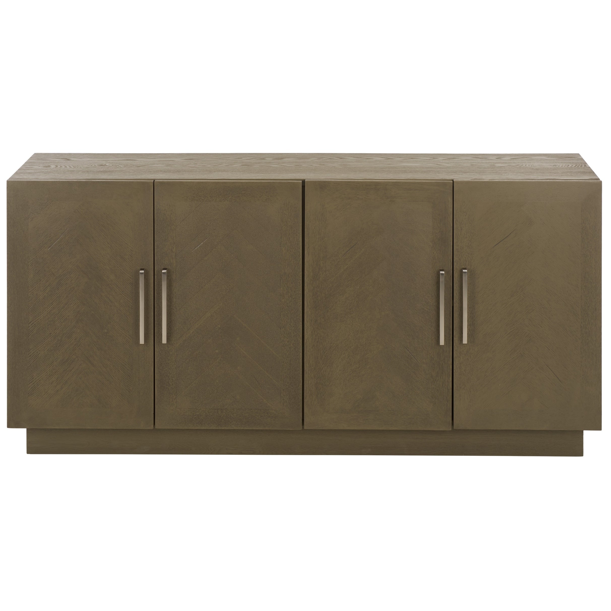 Sei Furniture Quesil 4 Door Reclaimed Oak Sideboard 60 W X 15 D X 30 H