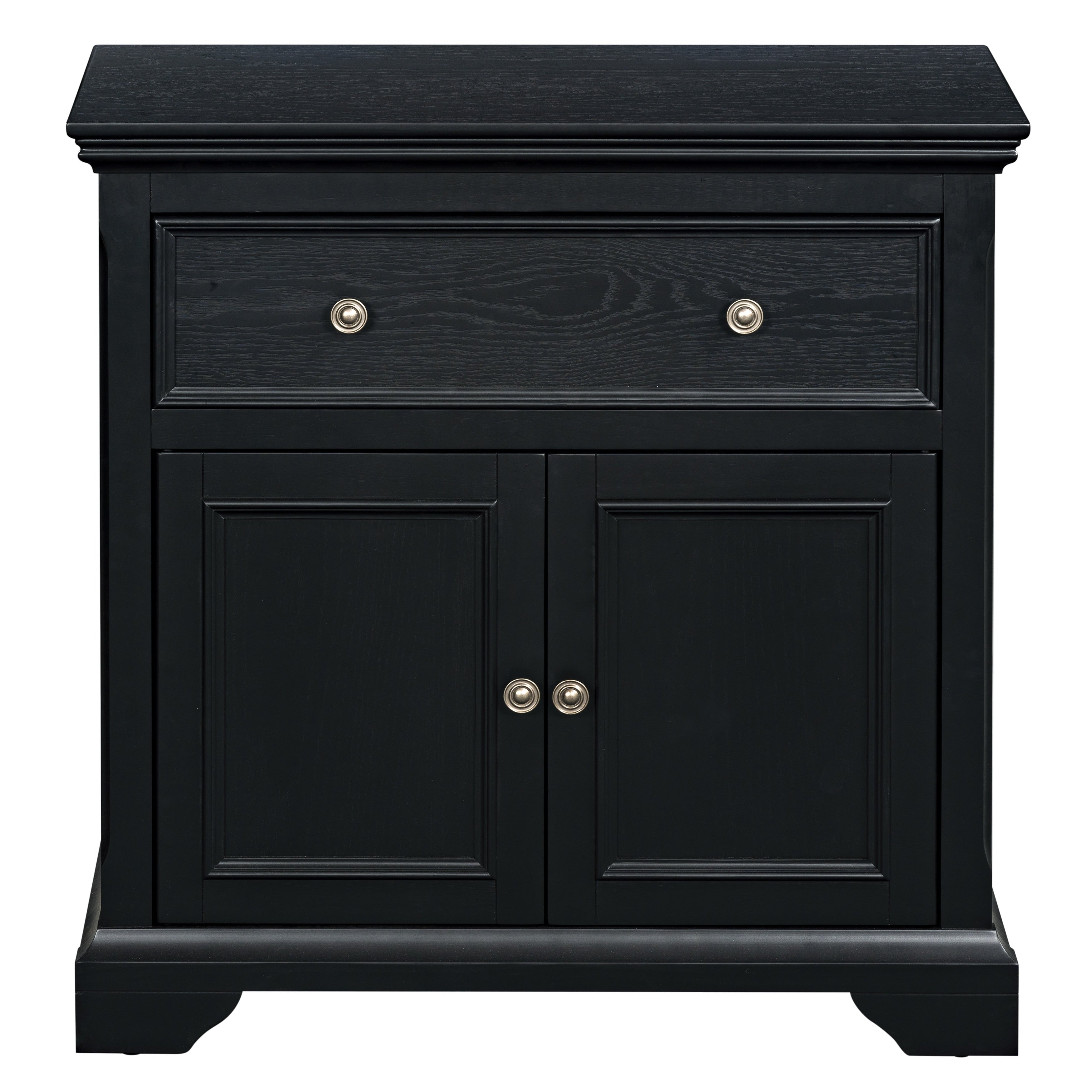 Sei Furniture Reid 2 Door 1 Drawer Cabinet 32 W X 15 D X 32 H