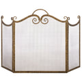 Sei Furniture Terry Trifold Screen For Fireplace 26 W X 12 D X 32 H