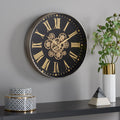 Sei Furniture Thatcher Roman Gear Clock 20 W X 3 D X 20 H