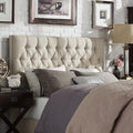 Knightsbridge Tufted Nailhead Chesterfield Headboard By Inspire Q Artisan