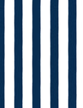 Grosgrain Stripe Peel + Stick Wallpaper by Sarah Jessica Parker, Navy Swatch