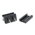 Spt1 Male Plug Snap On Vampire Plugs Black Polarized 8 Amp 5 Pack Medium