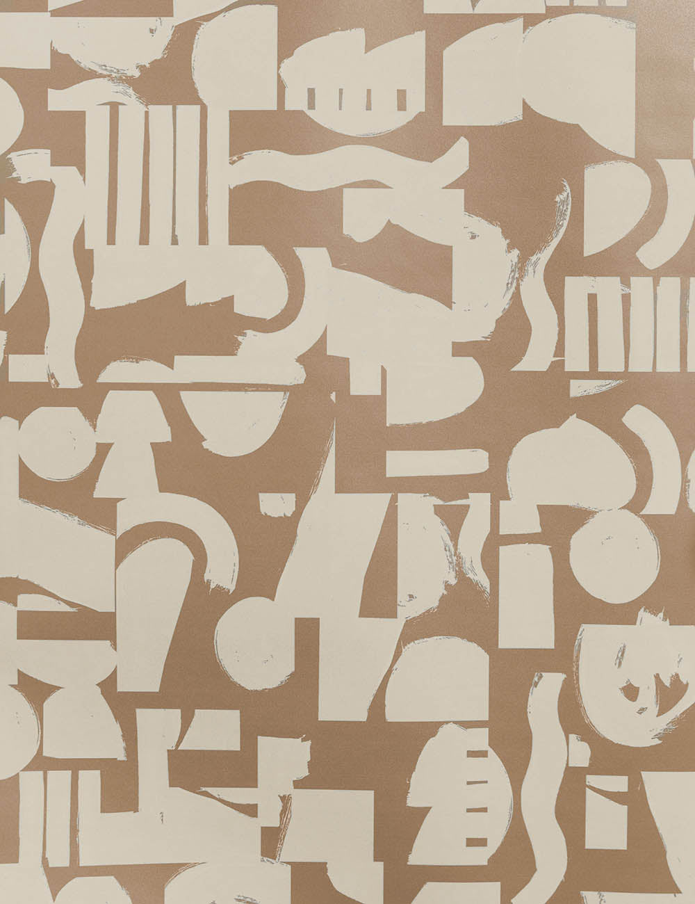 Organic Shapes Tan