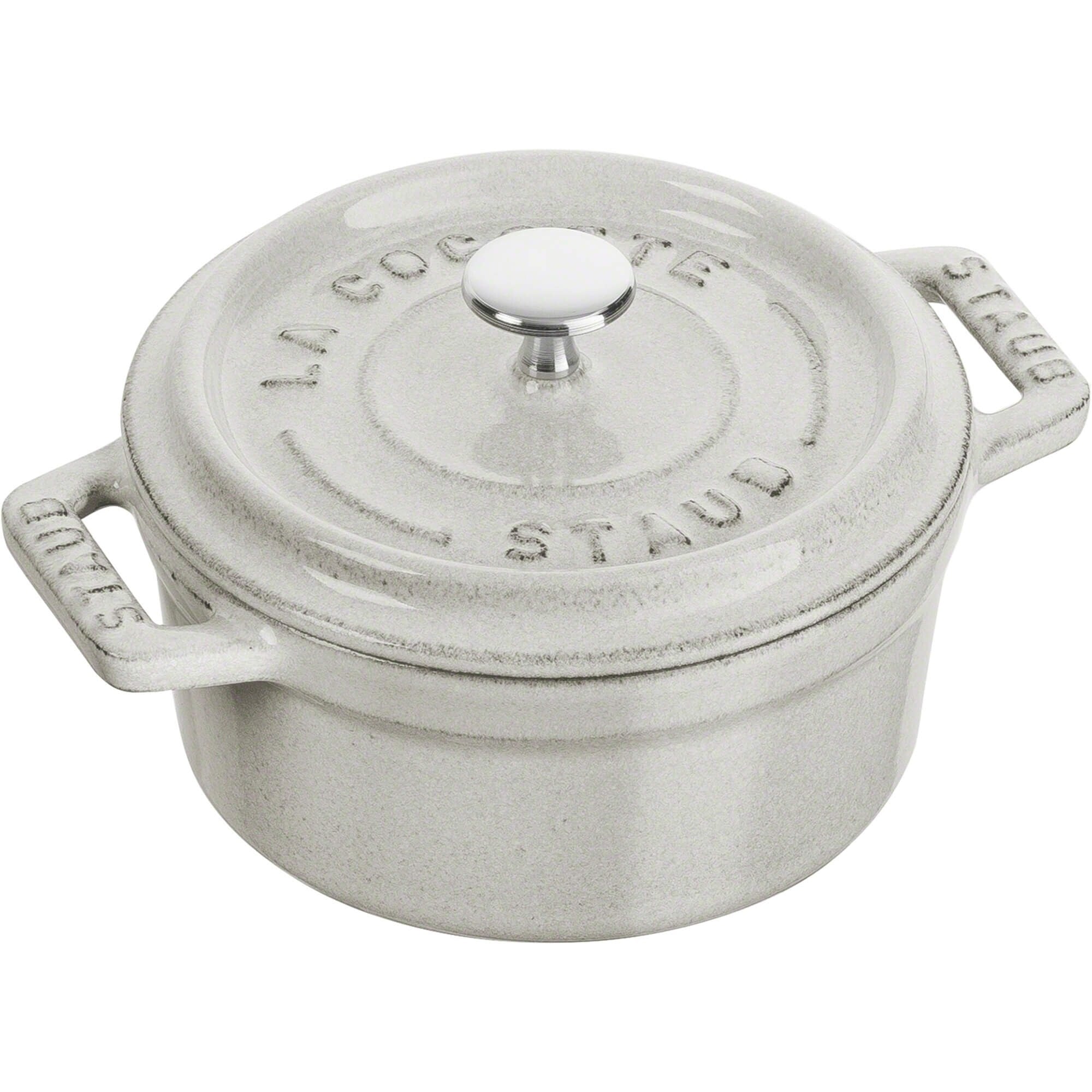 Staub Cast Iron 0.25 Qt Mini Round Cocotte