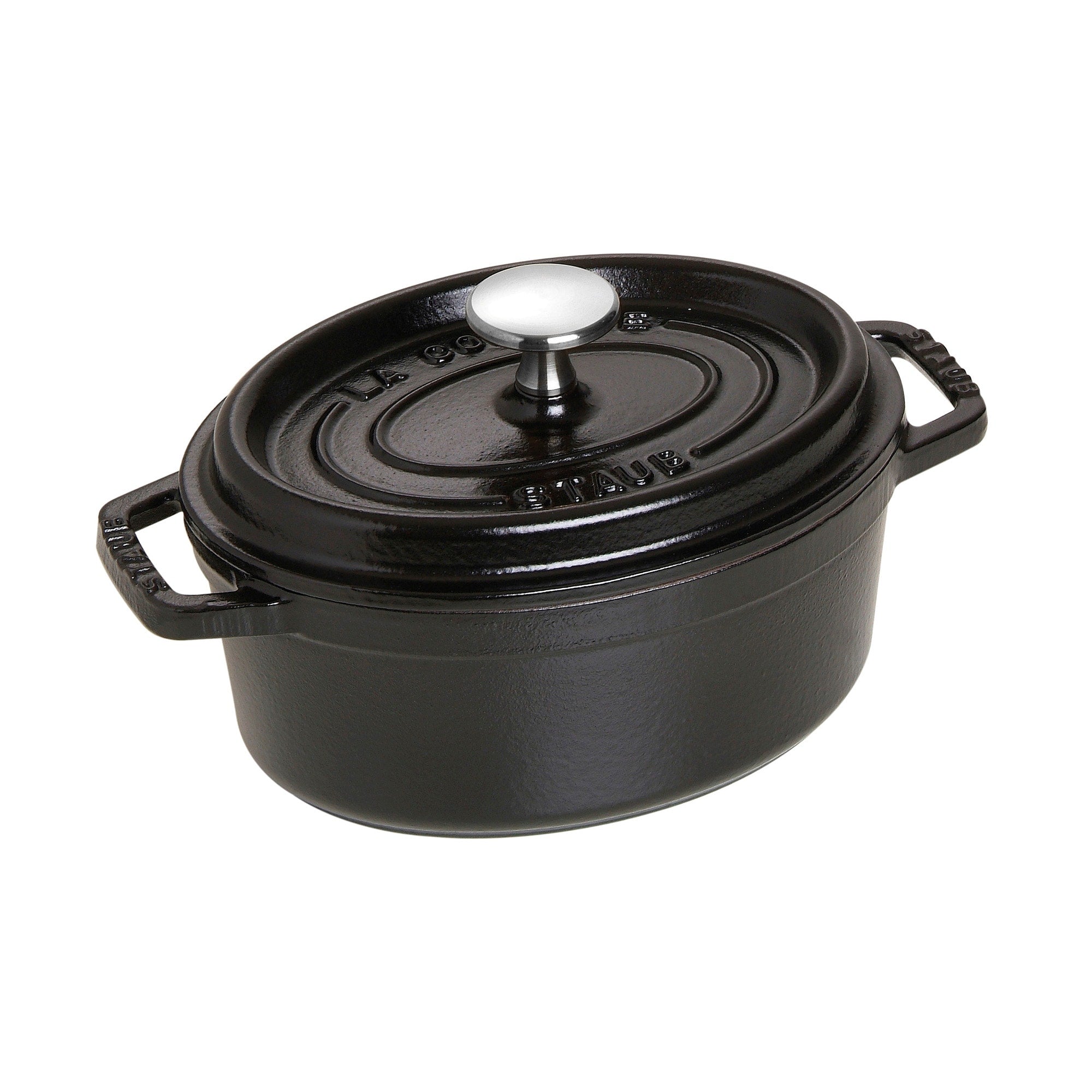 Staub Cast Iron 1 Qt Oval Cocotte