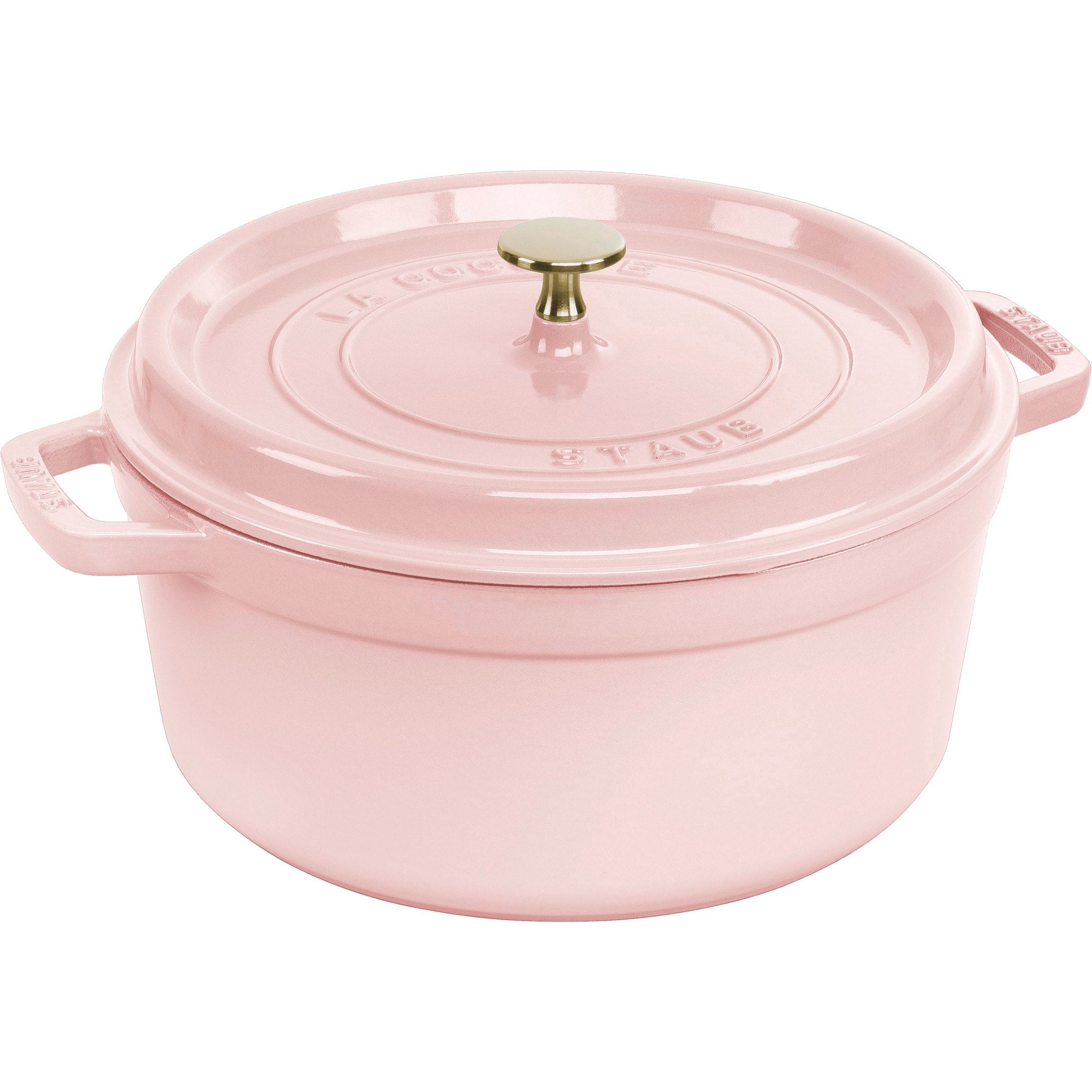 Staub Cast Iron 5.5 Qt Round Cocotte
