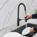 Single Handle Pull Down Kitchen Faucet