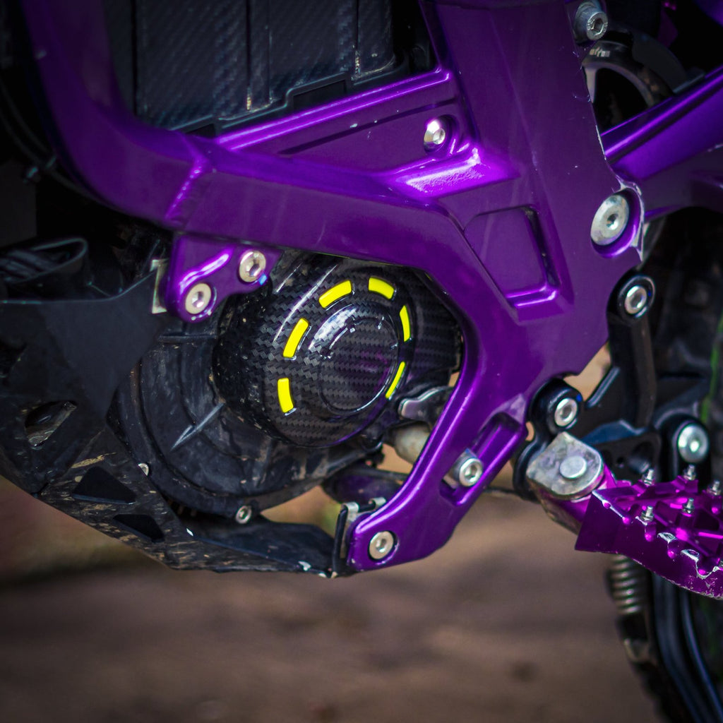 SUR RON LIGHT BEE MOTOR COVER – CARBON