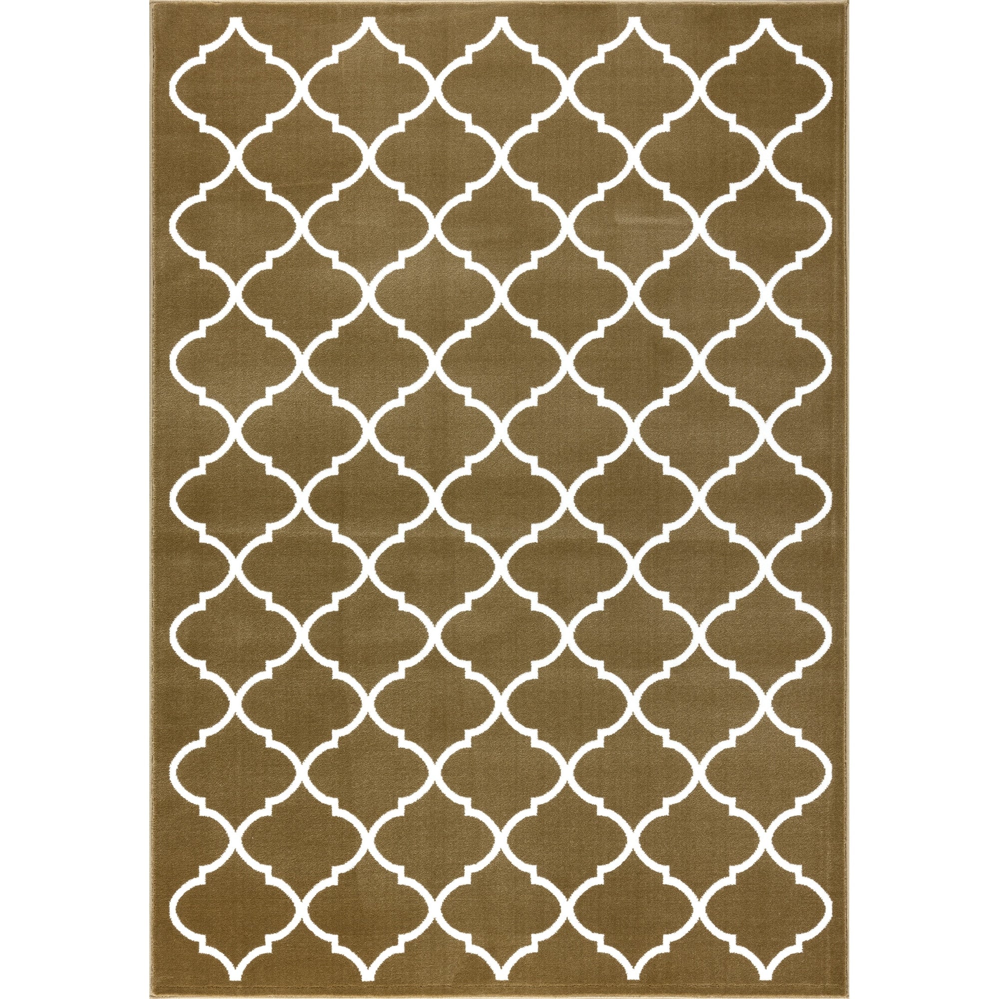 Sussexhome Area Rugs Modern Desing For Living Room 2 X 3 Beige White