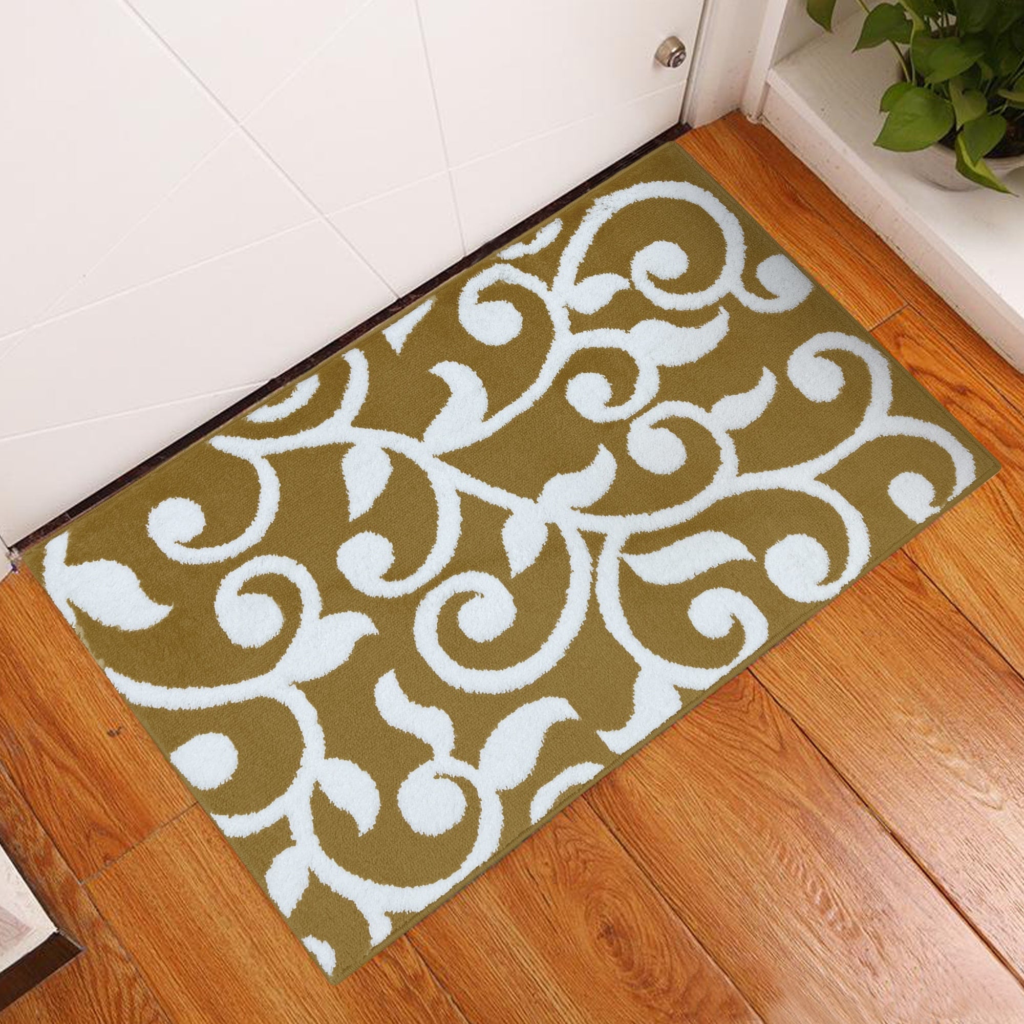 Sussexhome Area Rugs Modern Desing For Living Room 2 X 3 Navy White 2 X 3
