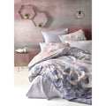 Sussexhome Blush In Gray Full Size Duvet Cover Set Hypoallergenic