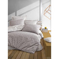 Sussexhome Gray Connections Full Size Duvet Cover Set 1 Duvet Cover 1 Fitted Sheet 2 Pillowcases Iron Safe Hypoallergenic