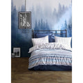 Sussexhome Off White Full Size Duvet Cover Set Blue Hypoallergenic