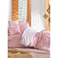 Sussexhome Peach Girl Full Size Duvet Cover Set