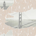 Sussexhome Removable Wallpaper Waterproof Strippable Light Resistance Cleanable Wall Paper Roll Wallpaper Istanbul