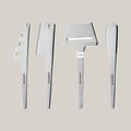 Swissmar Slim Line Cheese Knife 4 Piece Set