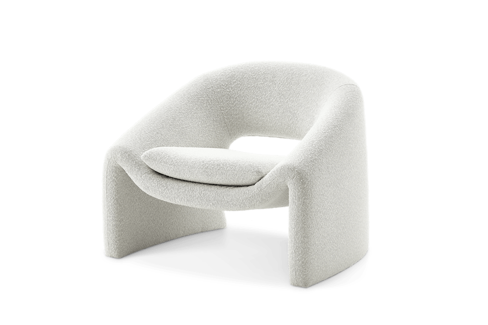 Sacha Performance Bouclé Armchair