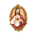 Sacred Jesus Wall Plaque Christian Home Decor Plaque