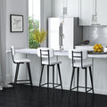Butler Saddle Brown Leather Bar Stool