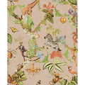 Safari Symphony Pink Non Pasted Wallpaper Covers 56 Square Feet